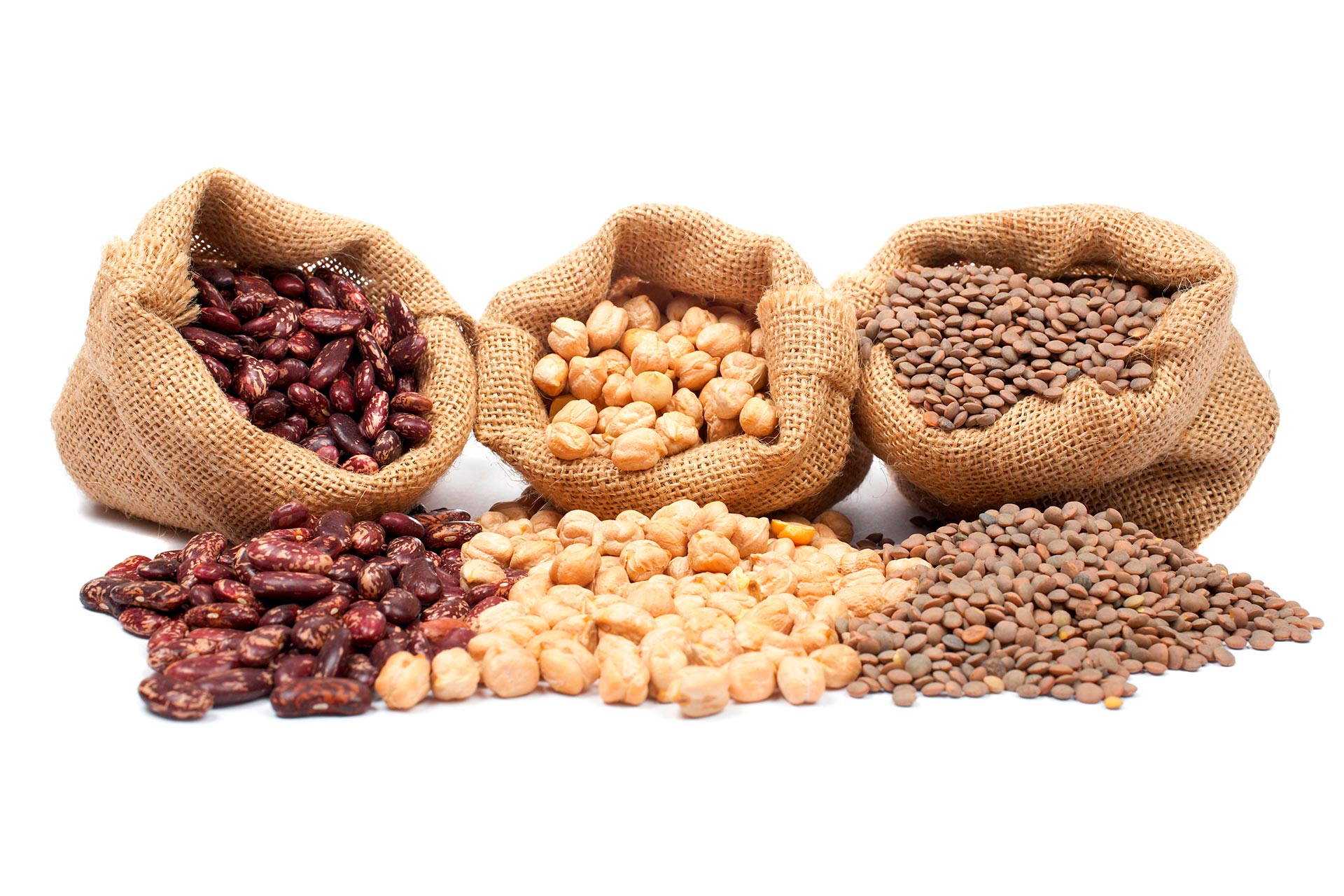 Las legumbres aportan proteínas vegetales