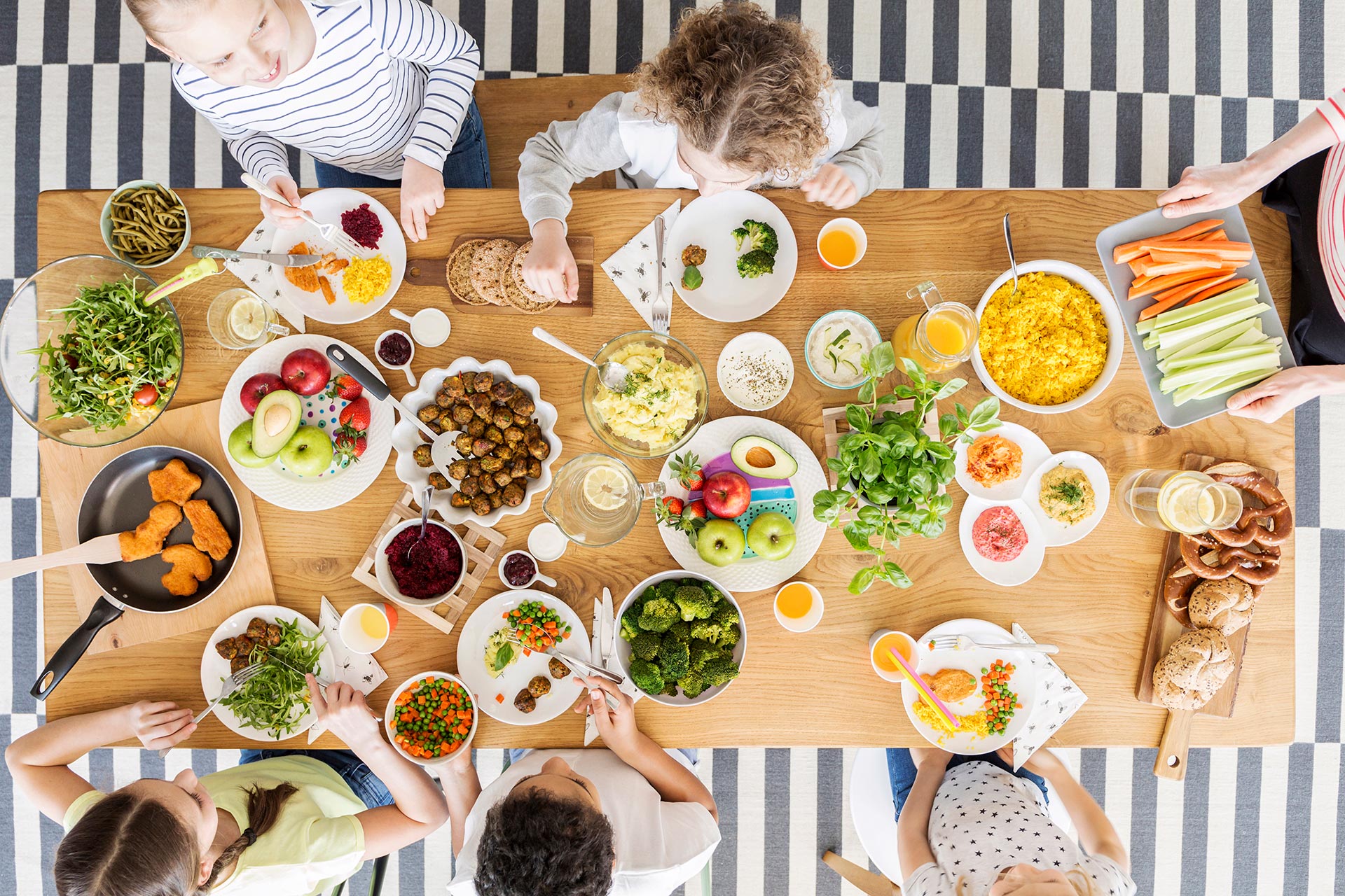 Las fiestas infantiles también pueden ser saludables