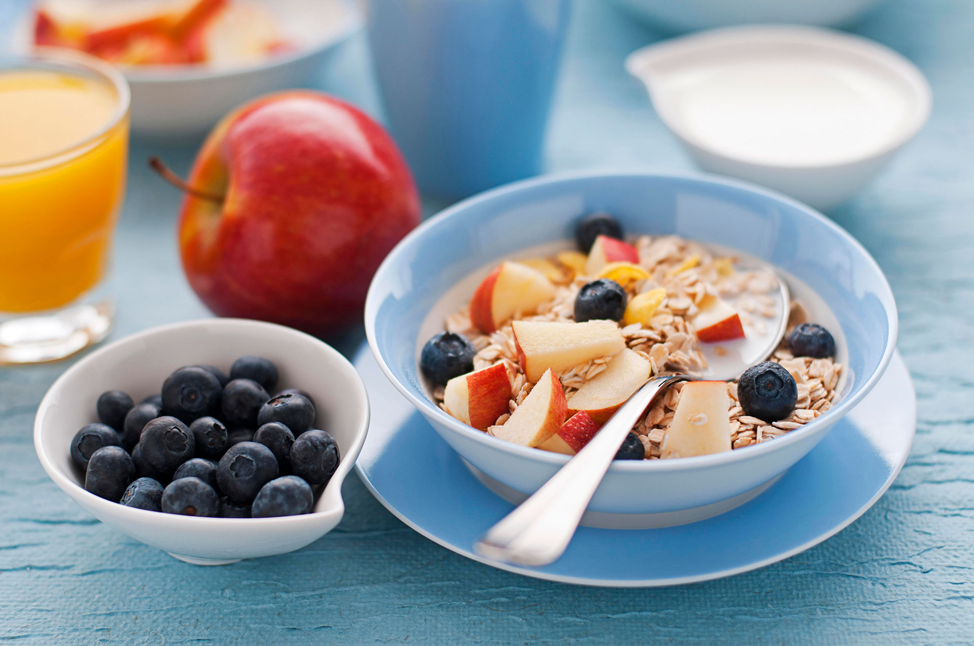 desayuno completo para comenzar el día