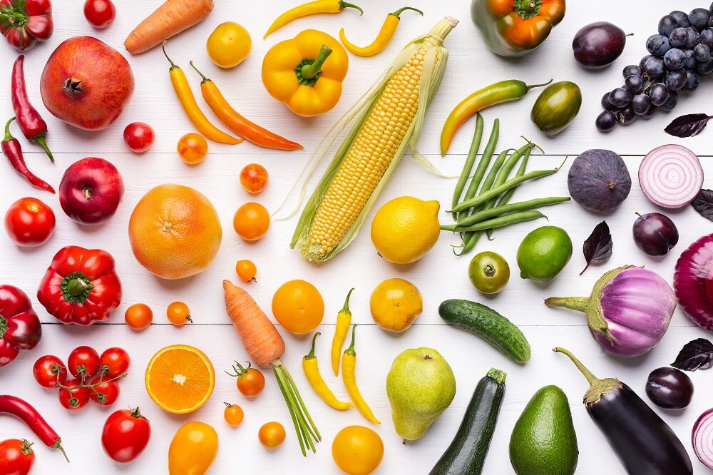 Colorantes en la alimentación