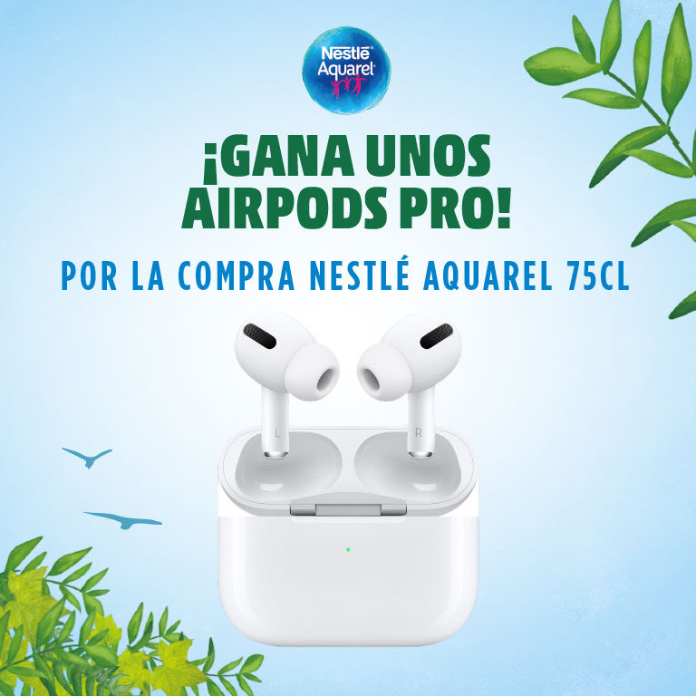 Imagen+texto 2 airpods aquarell
