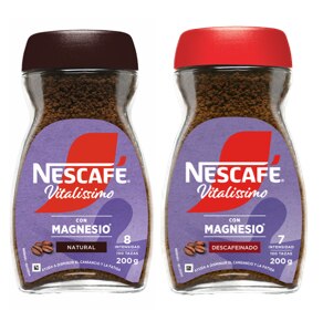 NESCAFÉ® Vitalissimo Natural y Descafeinado 200g