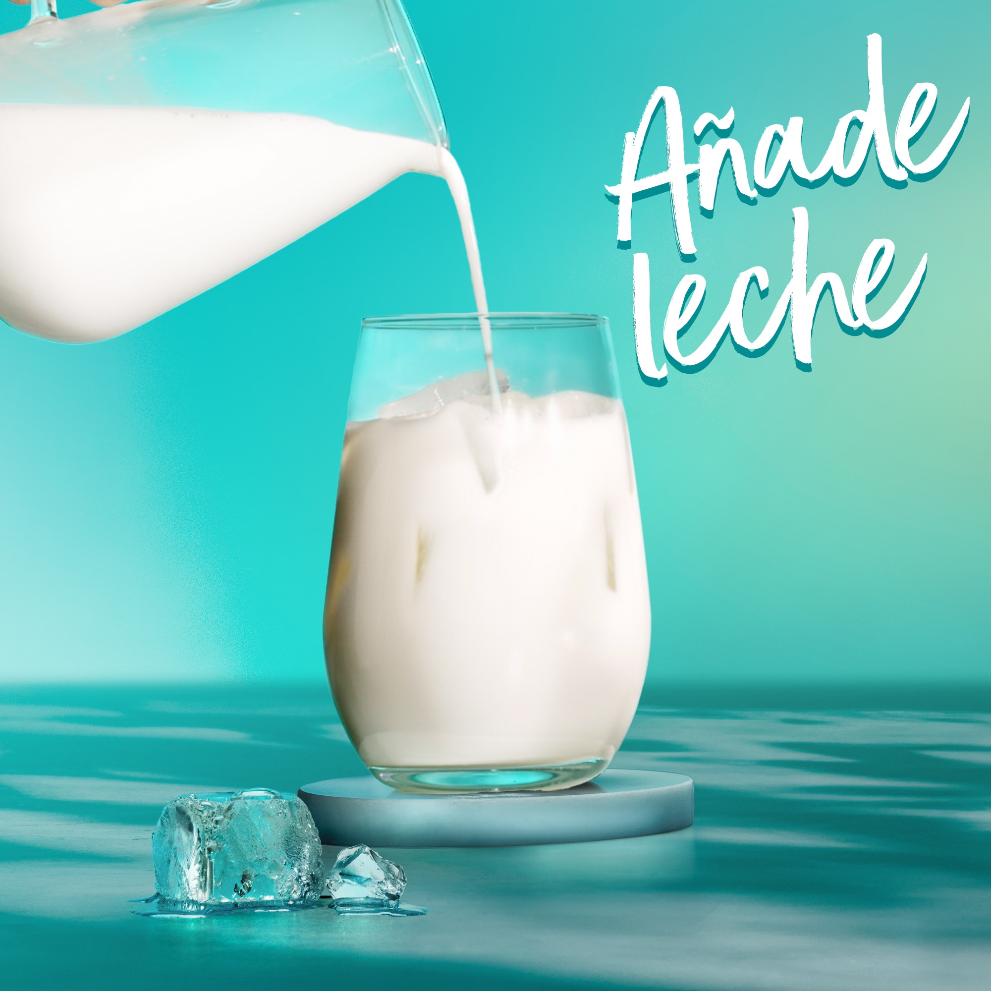 Nescafe Concentrate anade leche