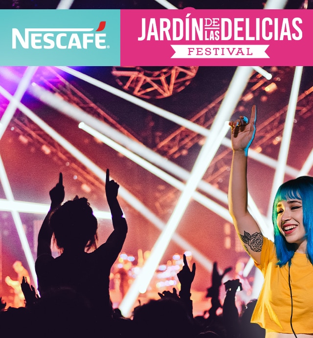 Nescafe jardin delicias