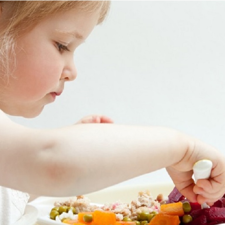 alimentación niños