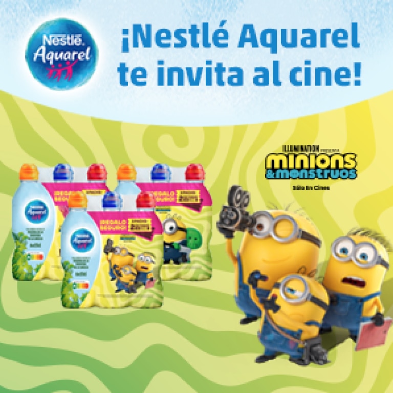 Nestle Aquarel Minions