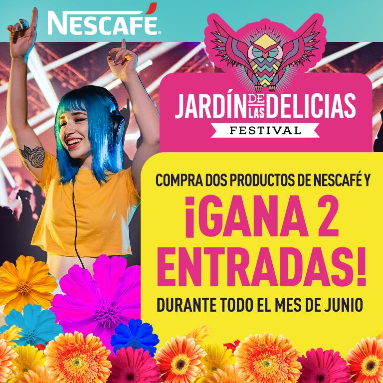 nescafe jardin delicias