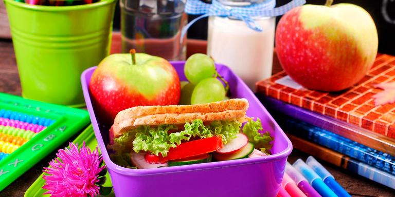 Desayuno saludable en el colegio