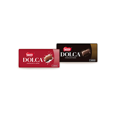 Chocolate Con Leche Nestlé Dolca y Chocolate Negro Nestlé Dolca
