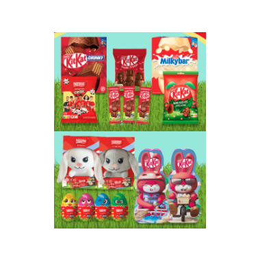 Cupón Surtido variado Chocolates Nestlé Pascua