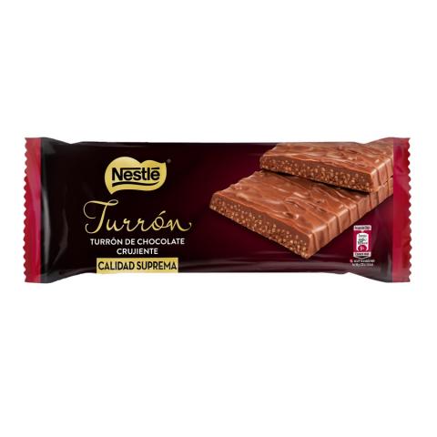 turrón de chocolate crujiente