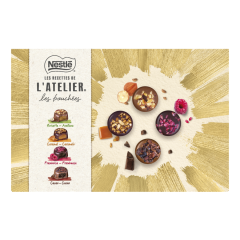 Nestlé Les Recettes de l'Atelier Estuche surtido de bombones Les Bouchées