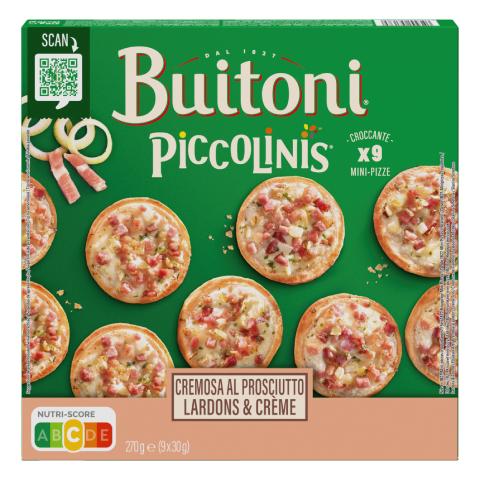 BUITONI Piccolinis Cremosa al Prosciutto
