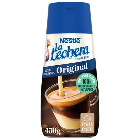 NESTLÉ LA LECHERA Leche condensada botella 450g