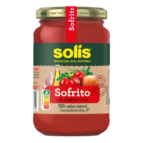 SOLIS Sofrito Estilo Casero Cristal Sin Gluten 340g