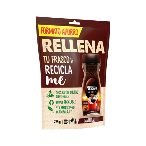 NESCAFÉ Classic Natural Doypack Refill 275g