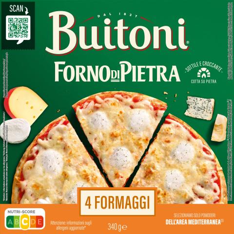 BUITONI Forno di Pietra 4 Formaggi 340g