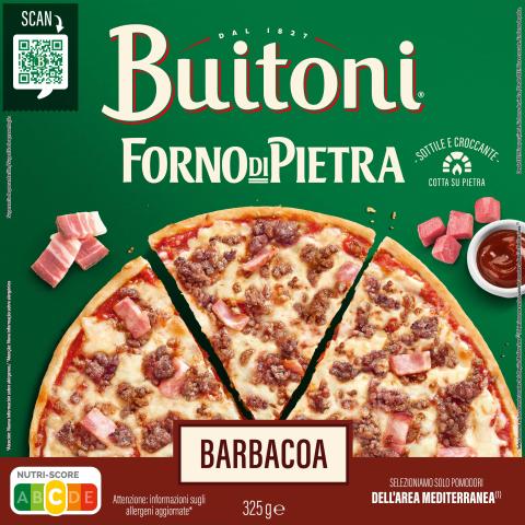 BUITONI Pizza Forno di Pietra Barbacoa 325g