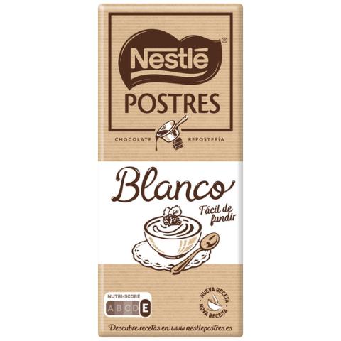 NESTLÉ POSTRES Tableta de Chocolate Blanco 170g