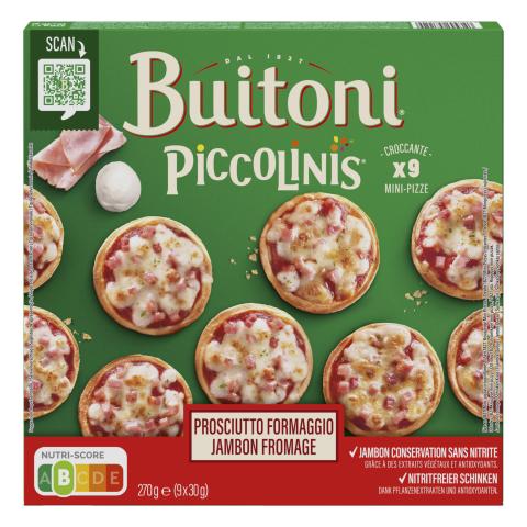 BUITONI Piccolinis Prosciutto Formaggio 270g