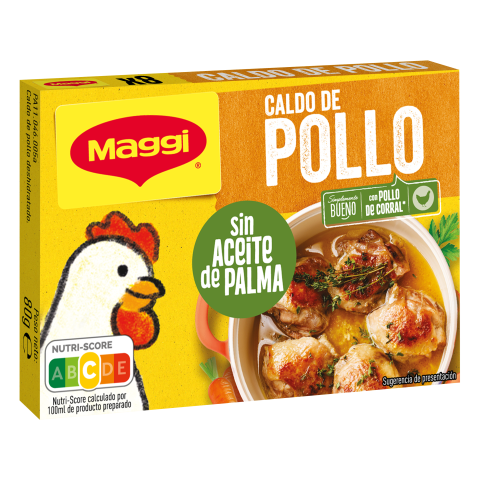 MAGGI Caldo de Pollo en Pastillas