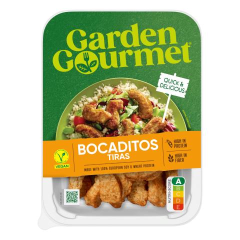 bocaditos tiras garden gourmet