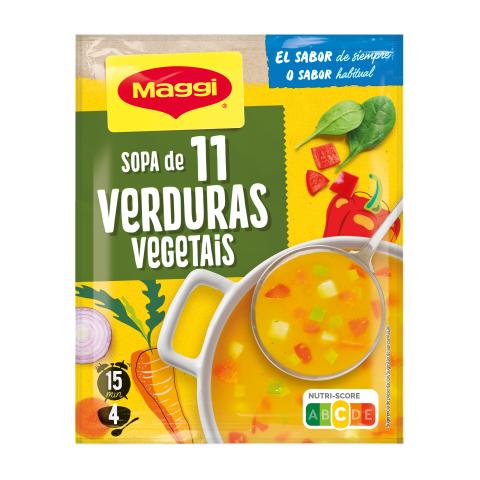 maggi sopa verduras