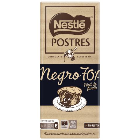 postres negro 70g