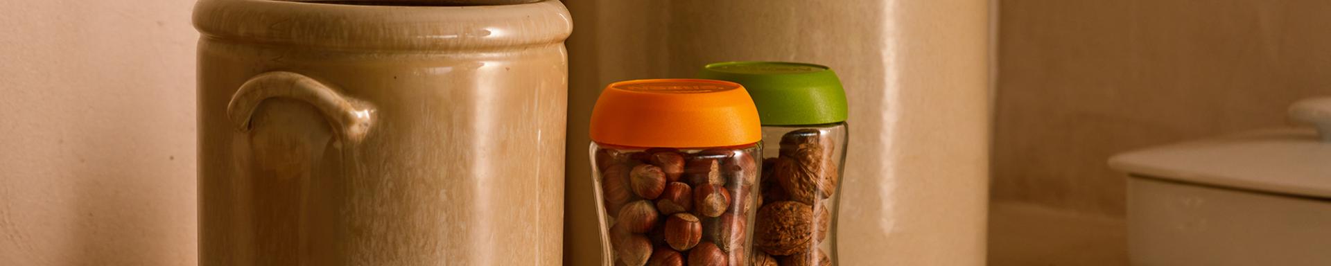 Botes de cristal reciclados